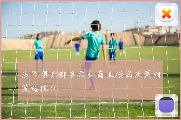 法甲俱乐部多元化商业模式及盈利策略探讨